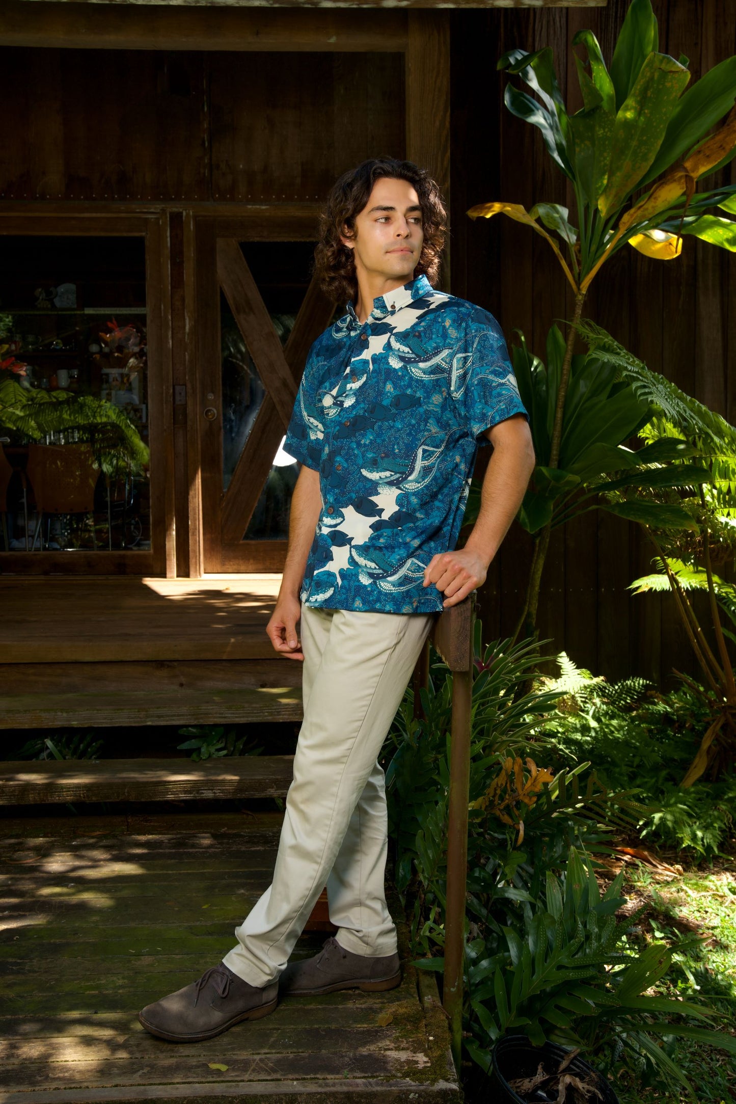 Octopus & Tang Button Down Shirt