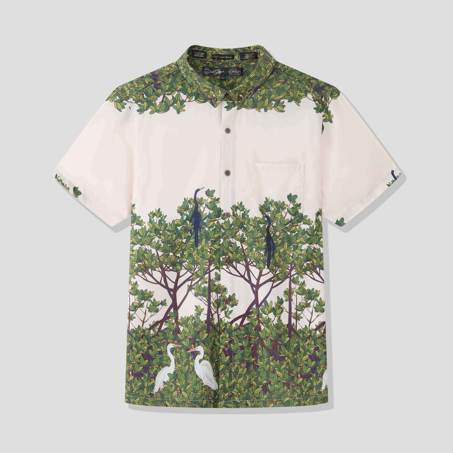 Heron & Anhinga Button Down Shirt