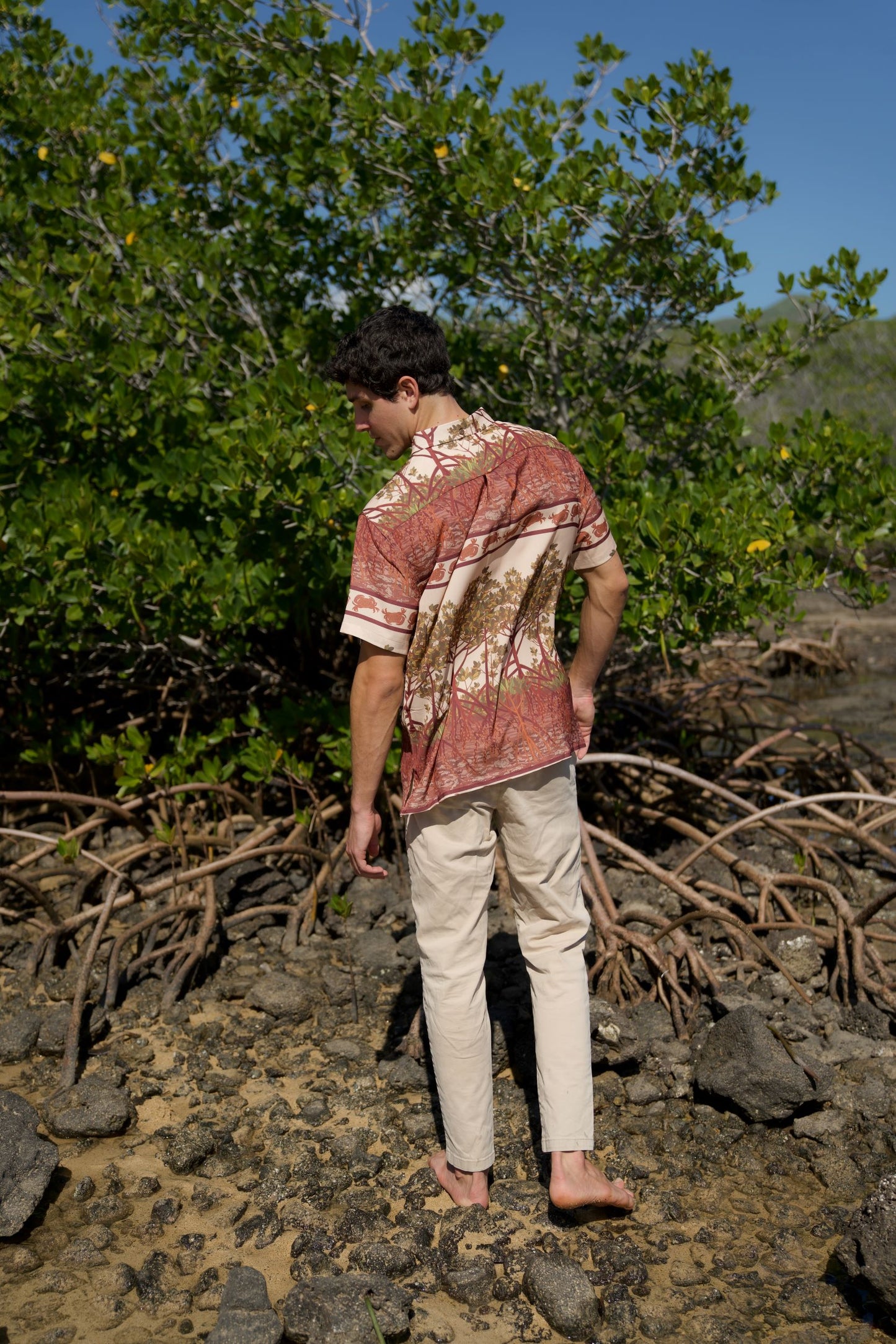 Crab & Mangrove Button Down Shirt